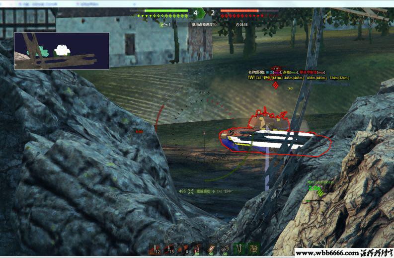 坦克世界B4IT除草弱点自瞄插件破解版/免费试用版下载